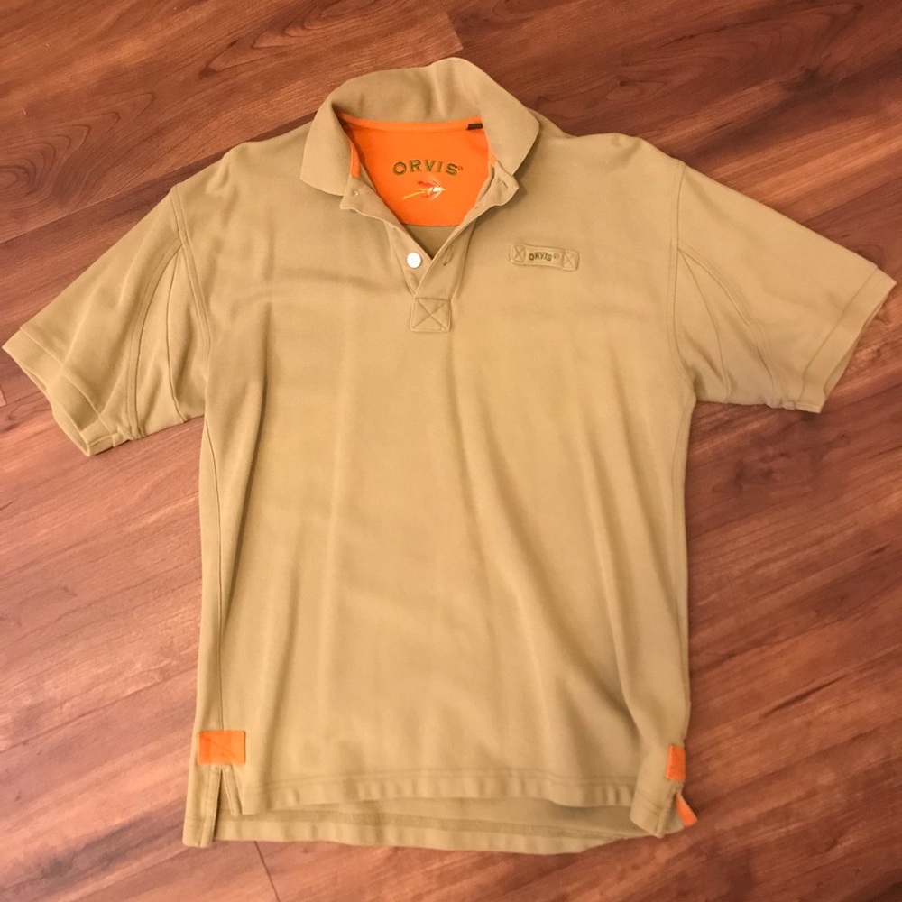 Orvis Men’s Tan Small Shirt